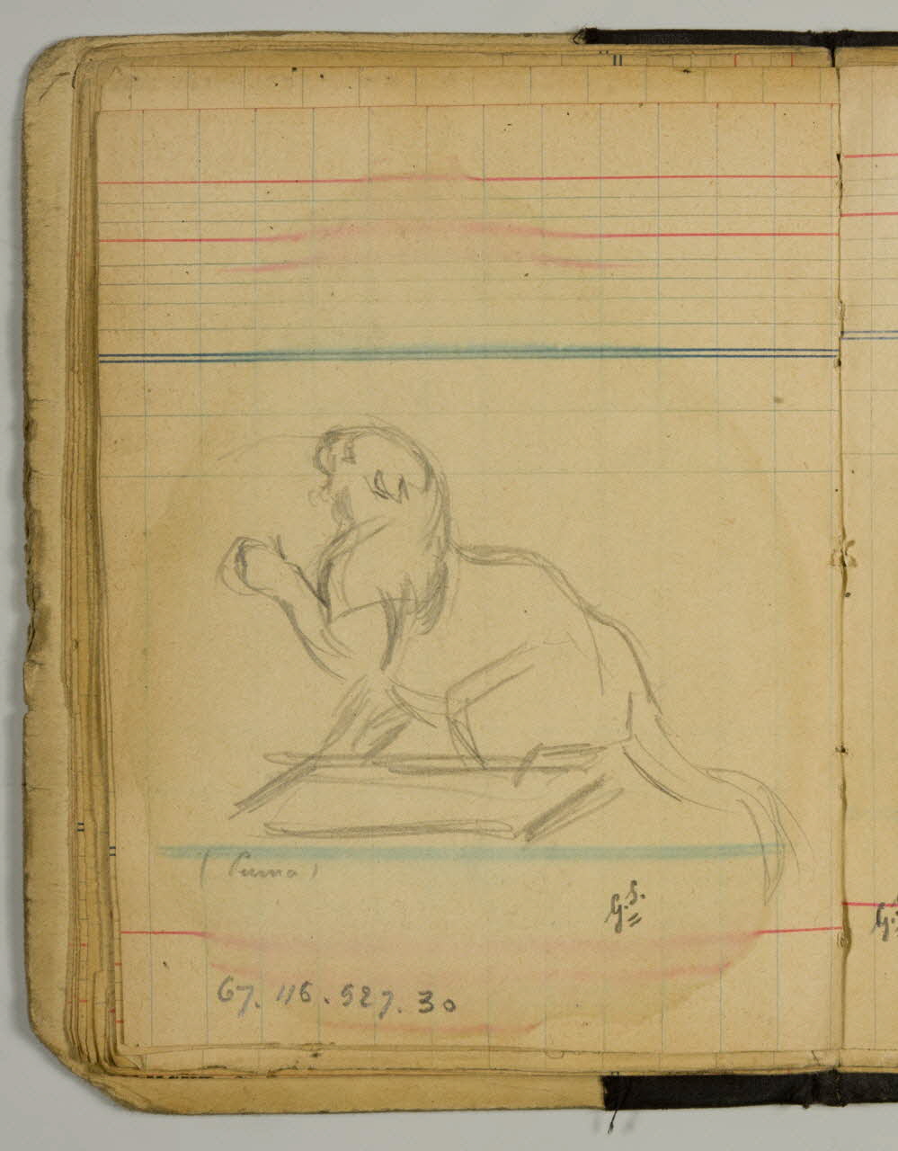 carnet de dessins Esquisse de puma 1967.116.927.30 Photo