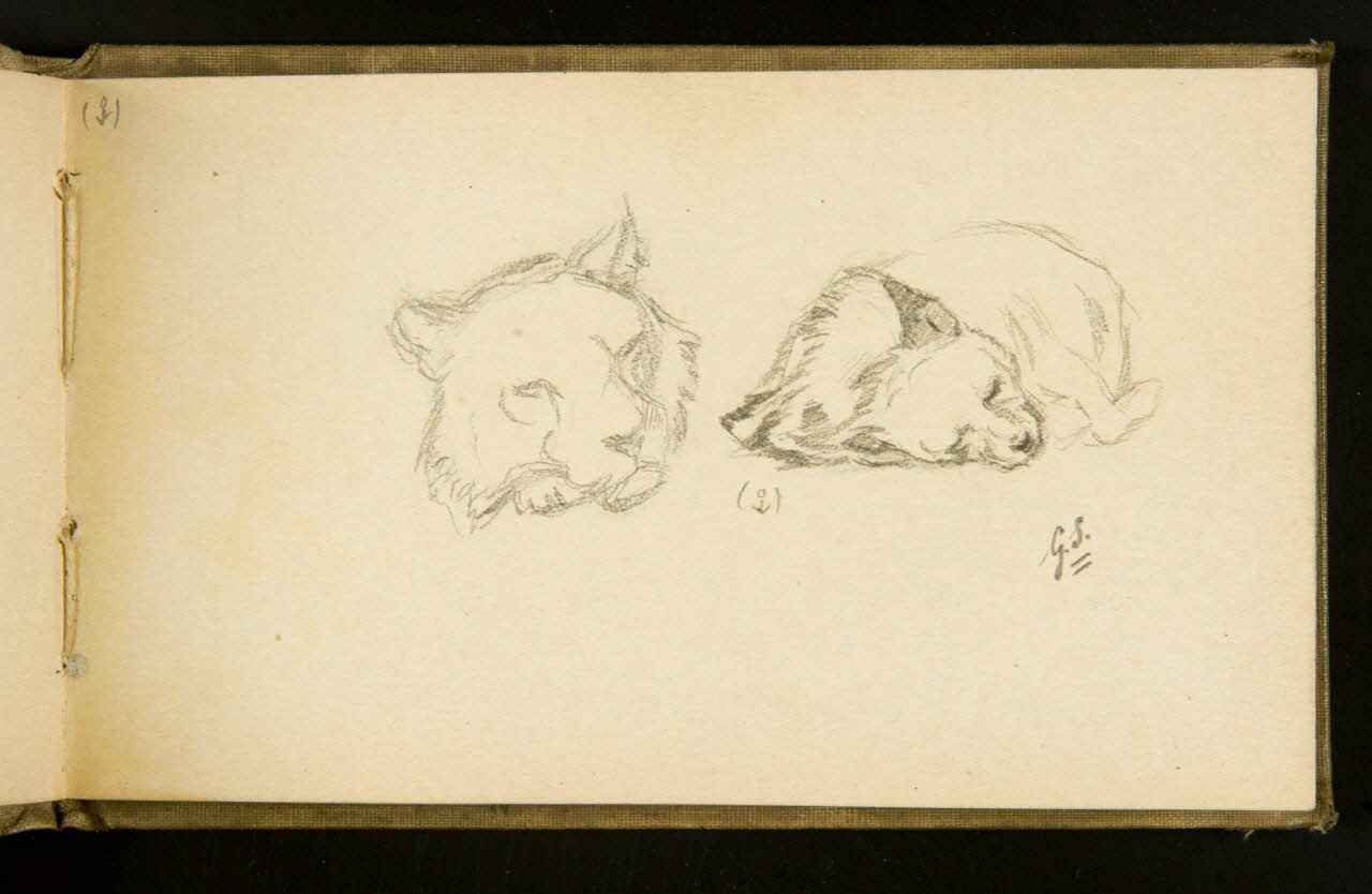 Gustave Soury carnet de dessins carnet de dessins Paris 1908 1967.116.929.14 Photo