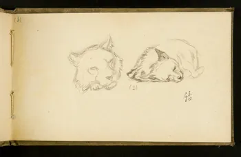Gustave Soury carnet de dessins carnet de dessins Paris 1908 1967.116.929.14  Photo