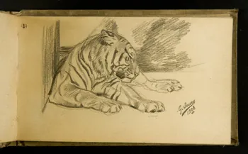 Gustave Soury carnet de dessins carnet de dessins Paris 1908 1967.116.929.25  Photo