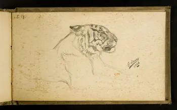 Gustave Soury carnet de dessins carnet de dessins Paris 1908 1967.116.929.30  Photo