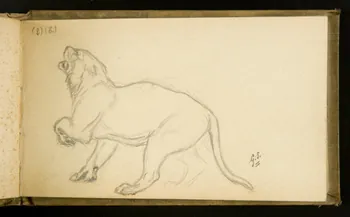 Gustave Soury carnet de dessins carnet de dessins Paris 1908 1967.116.929.38  Photo