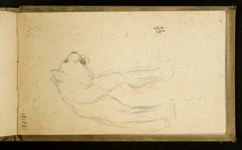 Gustave Soury carnet de dessins carnet de dessins Paris 1908 1967.116.929.42  Photo