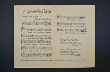 Henri Varna ; Vincent Scotto ; Marc Cab ; Tino Rossi chanson petit format Paris 10ème 1935 1966.190.140 Photo Mucem