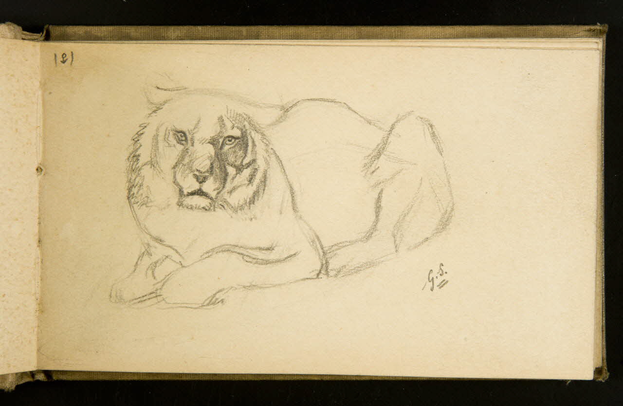 Gustave Soury carnet de dessins carnet de dessins Paris 1908 1967.116.929.6 Photo