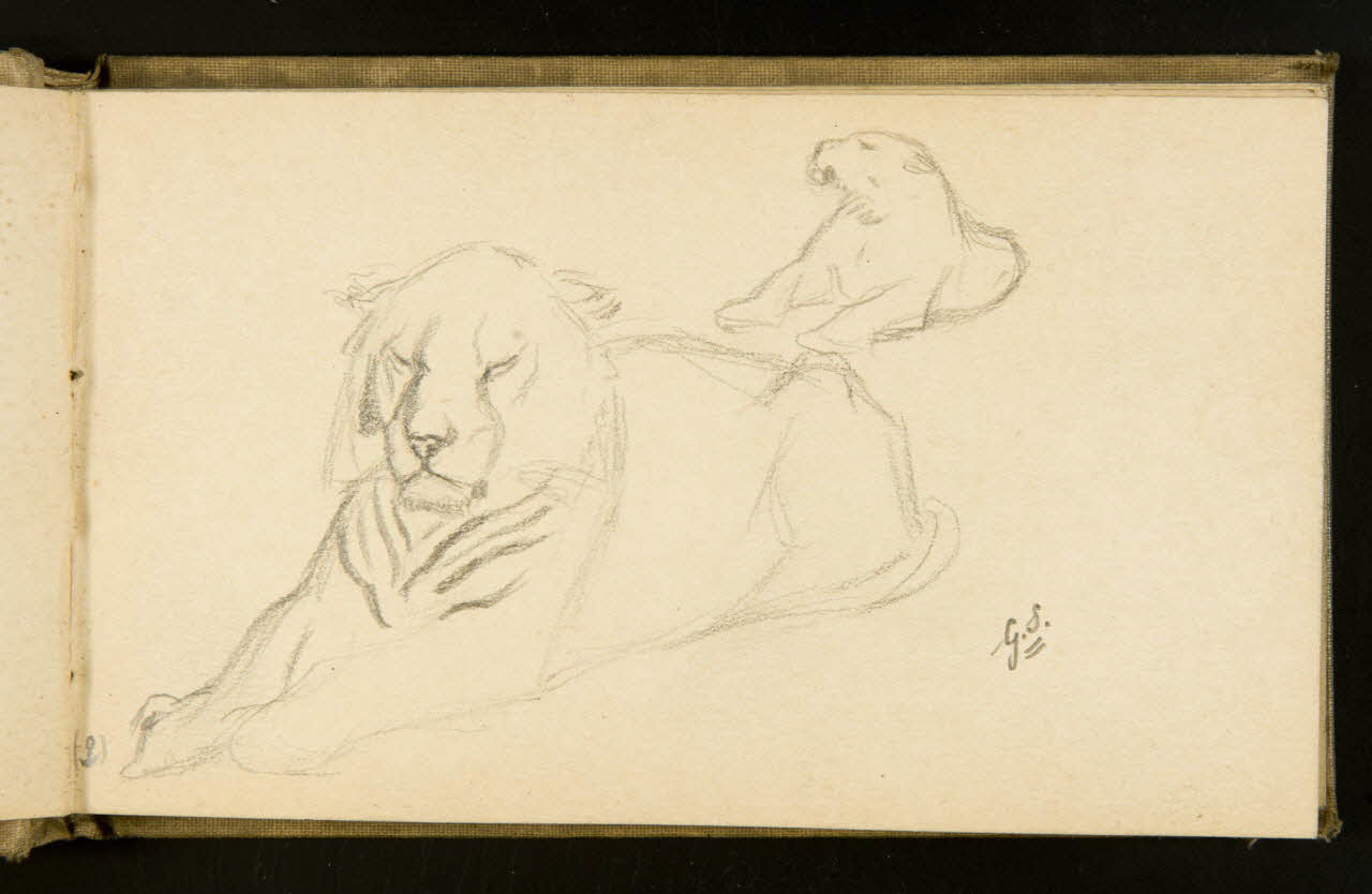 Gustave Soury carnet de dessins carnet de dessins Paris 1908 1967.116.929.8 Photo