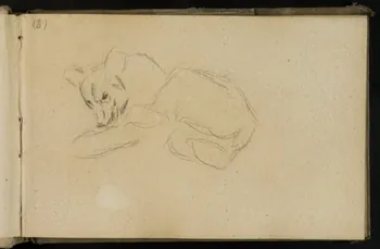 Gustave Soury carnet de dessins carnet de dessins Paris 1909 1967.116.931.1 Photo