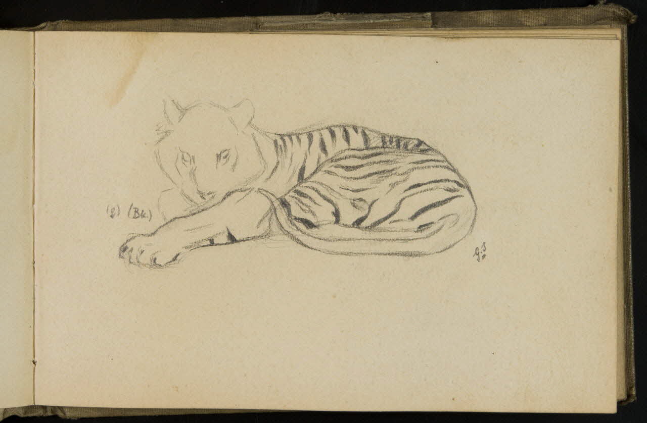 Gustave Soury carnet de dessins carnet de dessins Paris 1909 1967.116.931.24 Photo