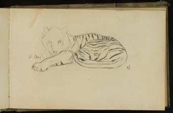 Gustave Soury carnet de dessins carnet de dessins Paris 1909 1967.116.931.24  Photo