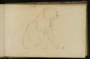 Gustave Soury carnet de dessins carnet de dessins Paris 1909 1967.116.931.25  Photo