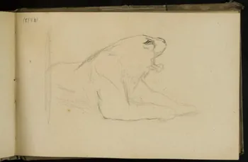 Gustave Soury carnet de dessins carnet de dessins Paris 1909 1967.116.931.28  Photo