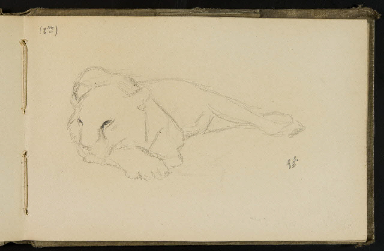 Gustave Soury carnet de dessins carnet de dessins Paris 1909 1967.116.931.35 Photo