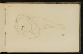 Gustave Soury carnet de dessins carnet de dessins Paris 1909 1967.116.931.35  Photo