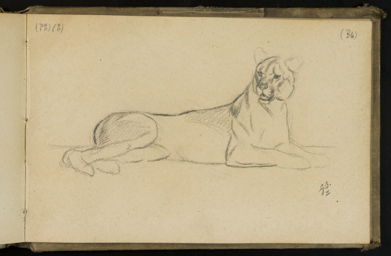 Gustave Soury carnet de dessins carnet de dessins Paris 1909 1967.116.931.44 Photo