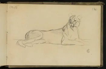 Gustave Soury carnet de dessins carnet de dessins Paris 1909 1967.116.931.44  Photo