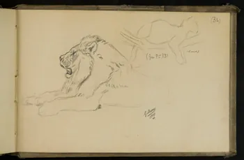 Gustave Soury carnet de dessins carnet de dessins Paris 1909 1967.116.931.47  Photo