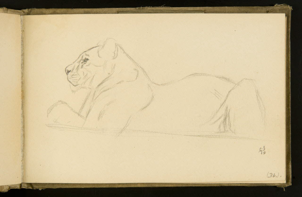 Gustave Soury carnet de dessins carnet de dessins Paris 1910 1967.116.932.18 Photo