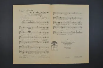 Géo Koger ; Vincent Scotto ; Tino Rossi ; Francis F. Salabert chanson petit format Île-de-France, France 1935 1966.190.143  Photo Mucem