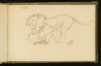 Gustave Soury carnet de dessins carnet de dessins Paris 1909 1967.116.932.24 Photo