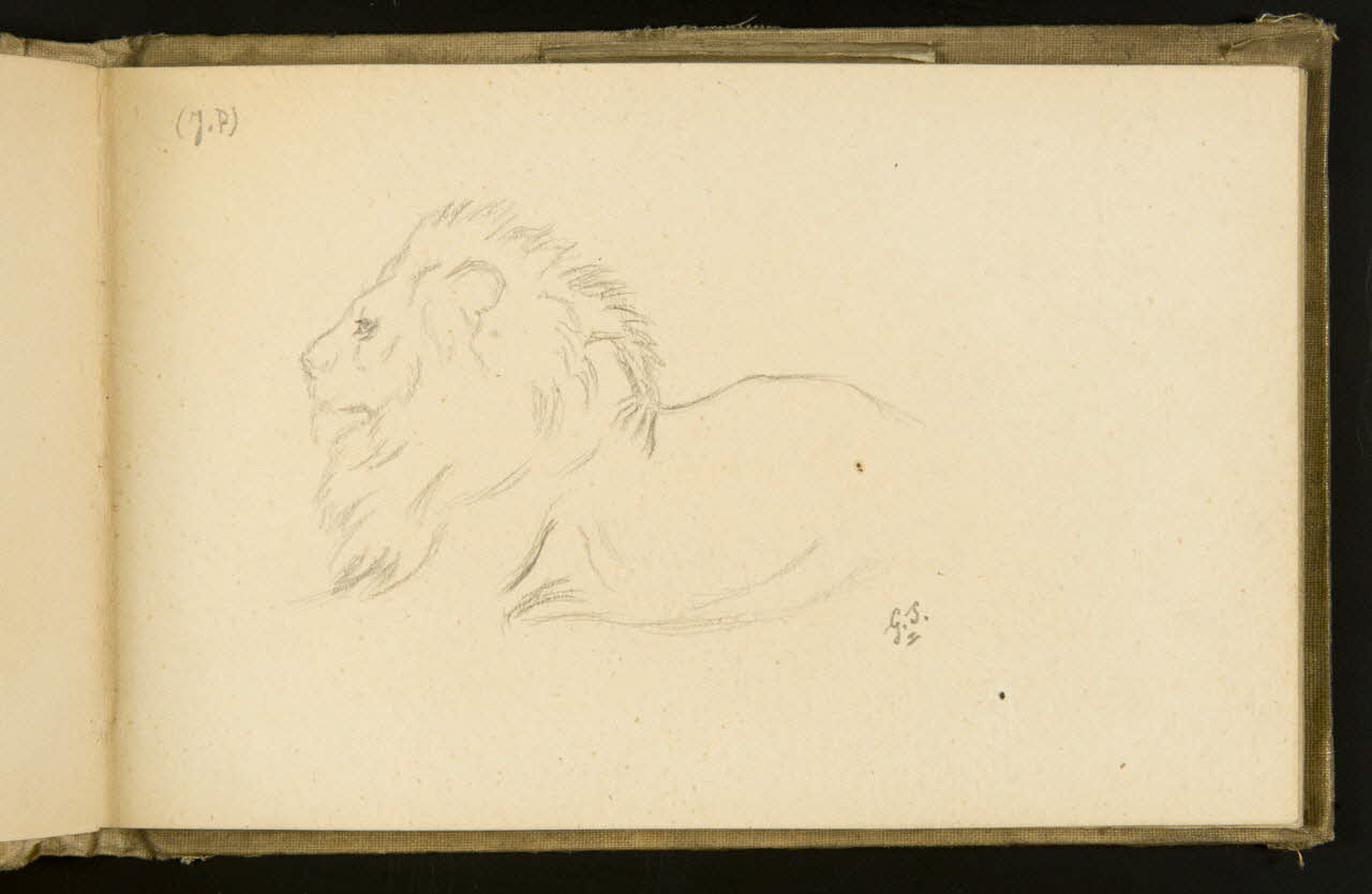 Gustave Soury carnet de dessins carnet de dessins Paris 1909 1967.116.932.27 Photo