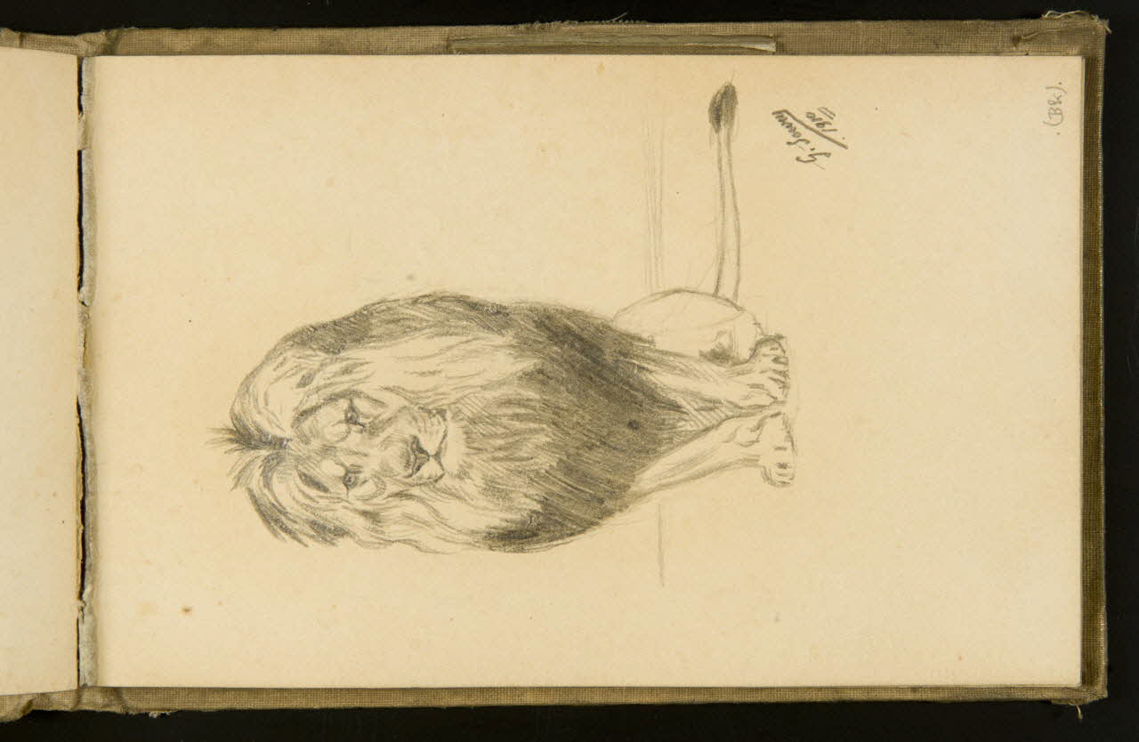 Gustave Soury carnet de dessins carnet de dessins Paris 1910 1967.116.932.28 Photo
