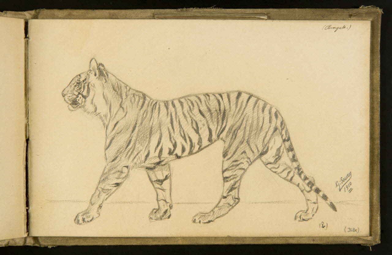 Gustave Soury carnet de dessins carnet de dessins Paris 1910 1967.116.932.38 Photo