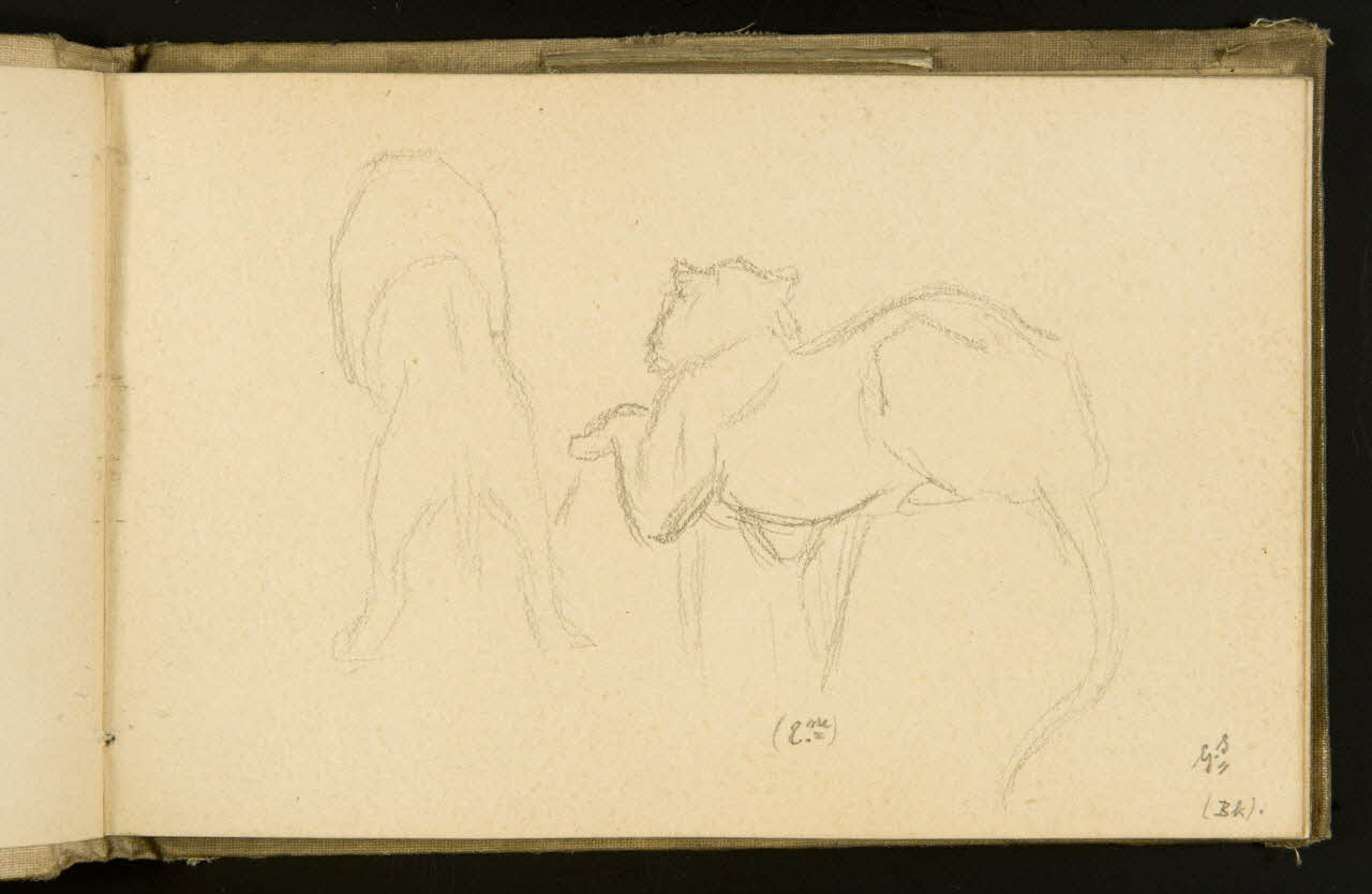 Gustave Soury carnet de dessins carnet de dessins Paris 1910 1967.116.932.9 Photo