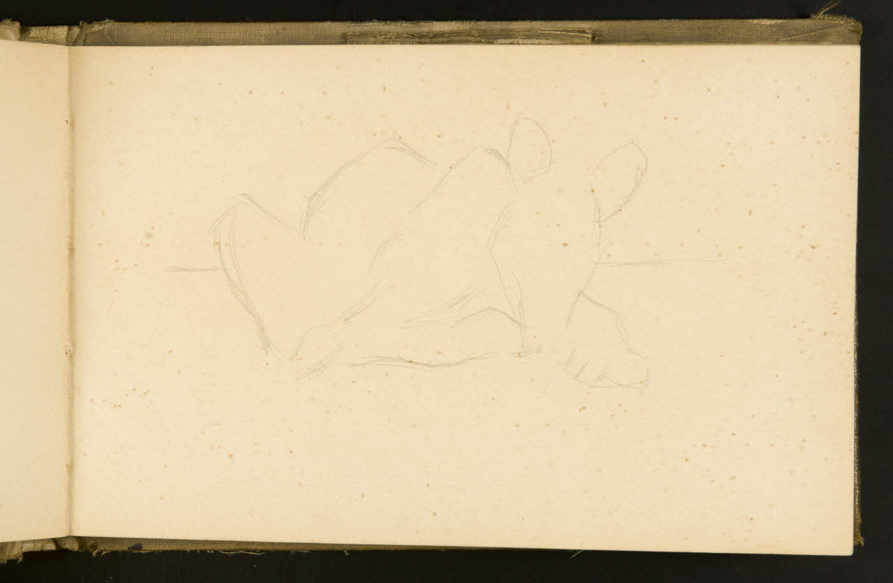 Gustave Soury carnet de dessins carnet de dessins Paris 1910 1967.116.933.17 Photo