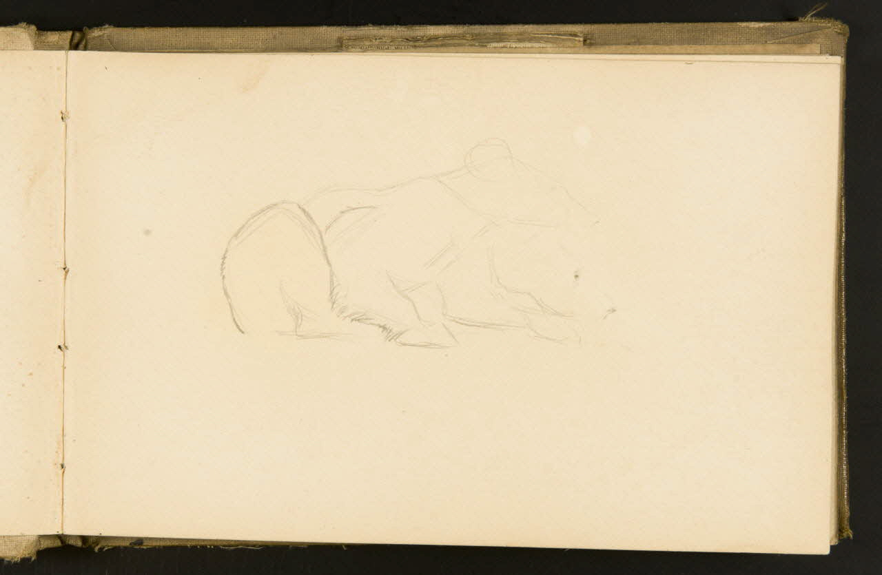 Gustave Soury carnet de dessins carnet de dessins Paris 1910 1967.116.933.2 Photo