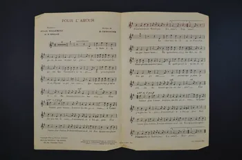 Albert Willemetz ; Henri Christiné ; Fabien Sollar ; Francis F. Salabert chanson petit format Île-de-France, France 1918 1965.175.70 Photo Mucem