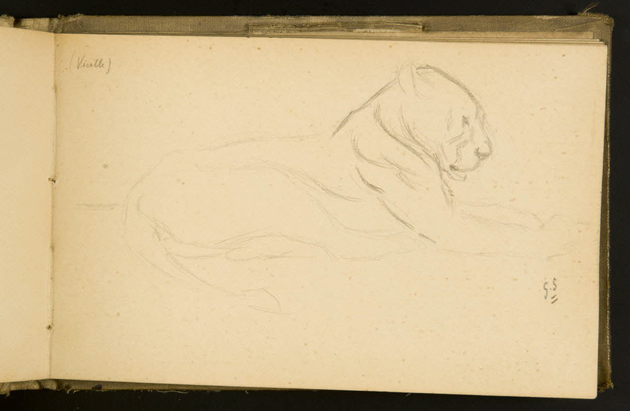 Gustave Soury carnet de dessins carnet de dessins Paris 1910 1967.116.933.26 Photo