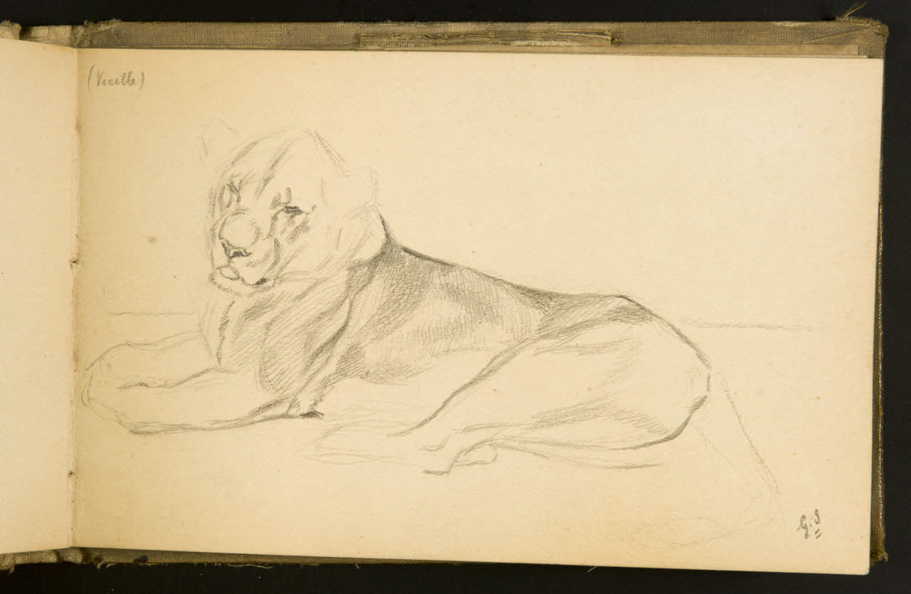 Gustave Soury carnet de dessins carnet de dessins Paris 1910 1967.116.933.27 Photo