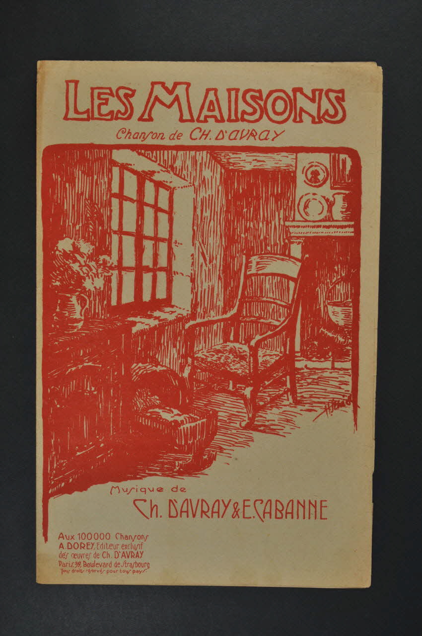 chanson petit format 1965.175.73 Photo Mucem