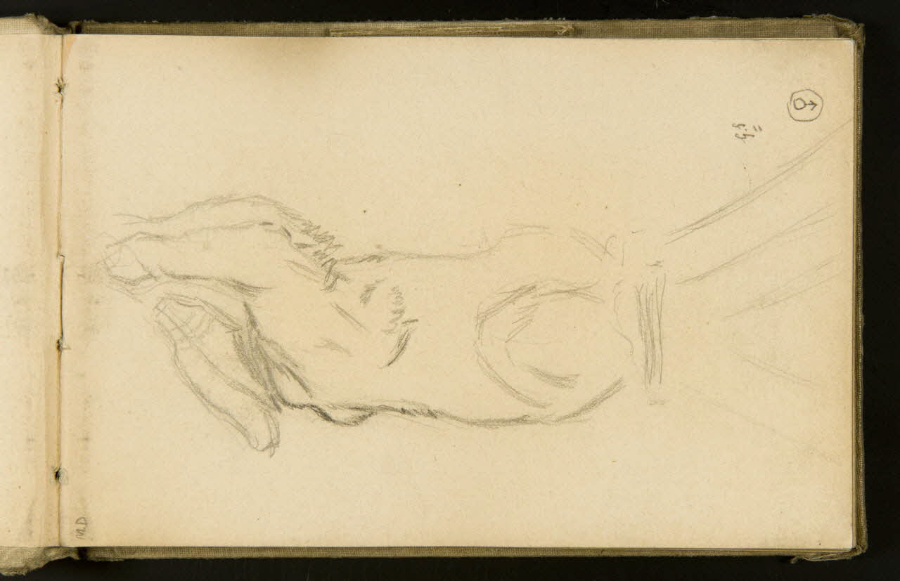 Gustave Soury carnet de dessins carnet de dessins Paris 1912 1967.116.935.1 Photo