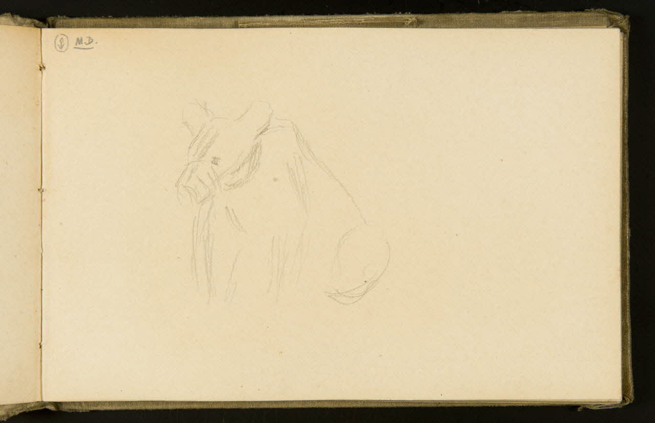 Gustave Soury carnet de dessins carnet de dessins Paris 1912 1967.116.935.10 Photo