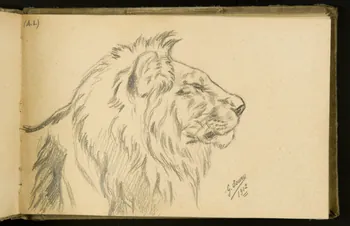 Gustave Soury carnet de dessins carnet de dessins Paris 1912 1967.116.935.23 Photo