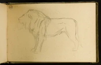 Gustave Soury carnet de dessins carnet de dessins Paris 1912 1967.116.935.33 Photo