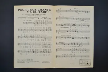 C. Bruno ; E Di Lazzaro ; André de Badet ; Tino Rossi ; Smyth chanson petit format Île-de-France, France 1936 1966.190.148 Photo Mucem