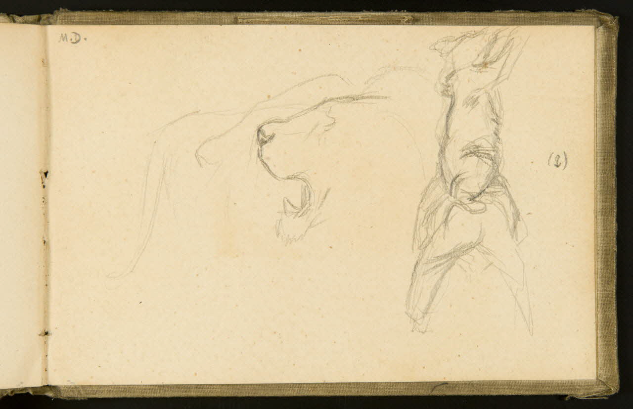 Gustave Soury carnet de dessins carnet de dessins Paris 1912 1967.116.935.41 Photo