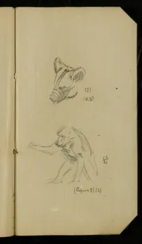 Gustave Soury carnet de dessins carnet de dessins Paris 1913 1967.116.936.17 Photo