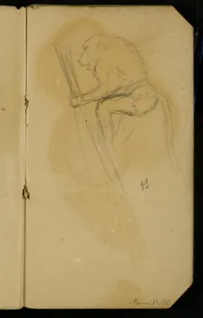 Gustave Soury carnet de dessins carnet de dessins Paris 1913 1967.116.936.3 Photo