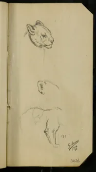 Gustave Soury carnet de dessins carnet de dessins Paris 1913 1967.116.936.31 Photo