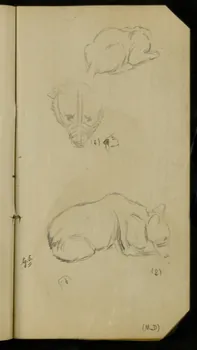 Gustave Soury carnet de dessins carnet de dessins Paris 1913 1967.116.936.33 Photo