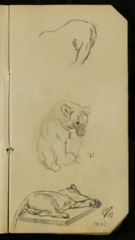 Gustave Soury carnet de dessins carnet de dessins Paris 1914 1967.116.936.36 Photo
