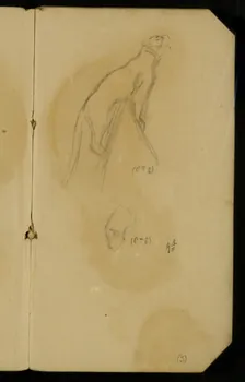 Gustave Soury carnet de dessins carnet de dessins Paris 1913 1967.116.936.6 Photo