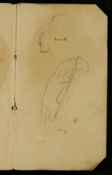Gustave Soury carnet de dessins carnet de dessins Paris 1913 1967.116.936.7 Photo