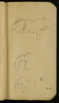 Gustave Soury carnet de dessins carnet de dessins Paris 1913 1967.116.936.75 Photo