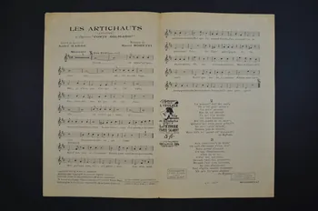 André Barde ; Raoul Moretti ; Georges Milton ; Francis F. Salabert chanson petit format Île-de-France, France 1927 1965.175.88  Photo Mucem