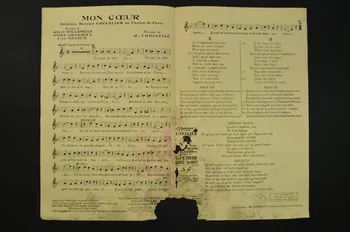 Albert Willemetz ; Henri Christiné ; Charles Saint-Granier ; Jean Le Seyeux ; Maurice Chevalier ; Yvonne Vallée ; Salabert chanson petit format Île-de-France, France 1926 1965.175.94 Photo Mucem
