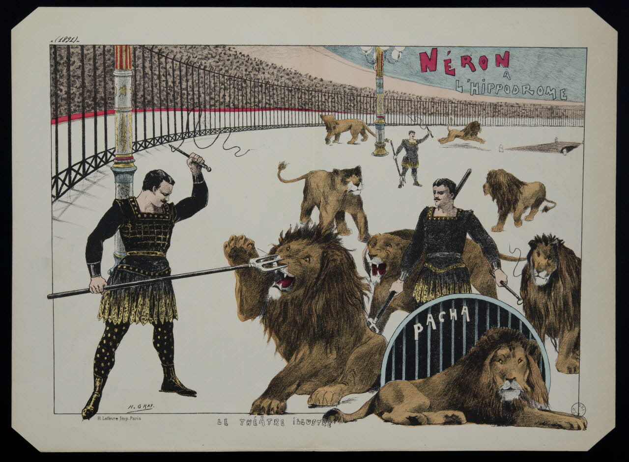 estampe LE THEATRE ILLUSTRE 1967.116.979 Photo